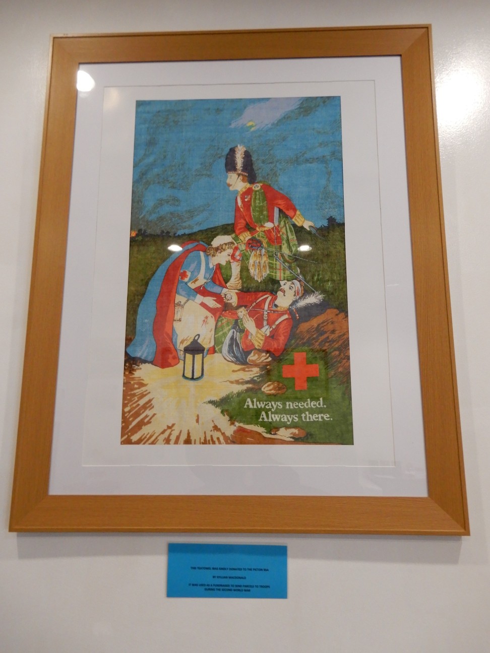 Teatowel donated to Picton RSA