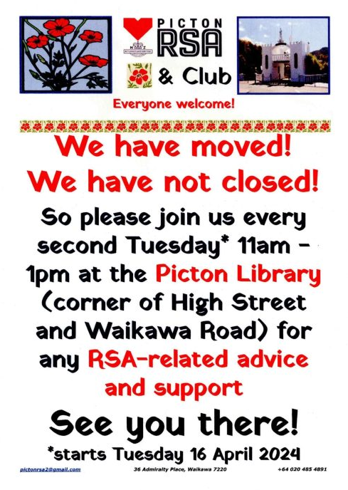 Picton RSA Promotional Poster