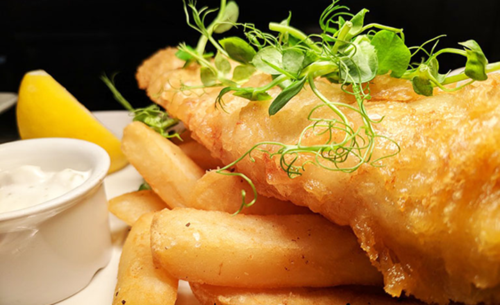 Restaurant food at Picton RSA